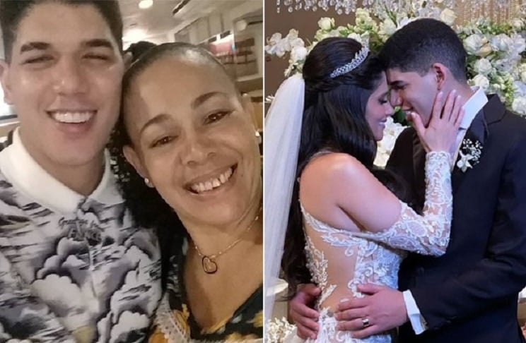 Confira fotos do casamento do cantor com Ingra Soares. Zé Vaqueiro: Mãe diz que não foi convidada para casamento do filho