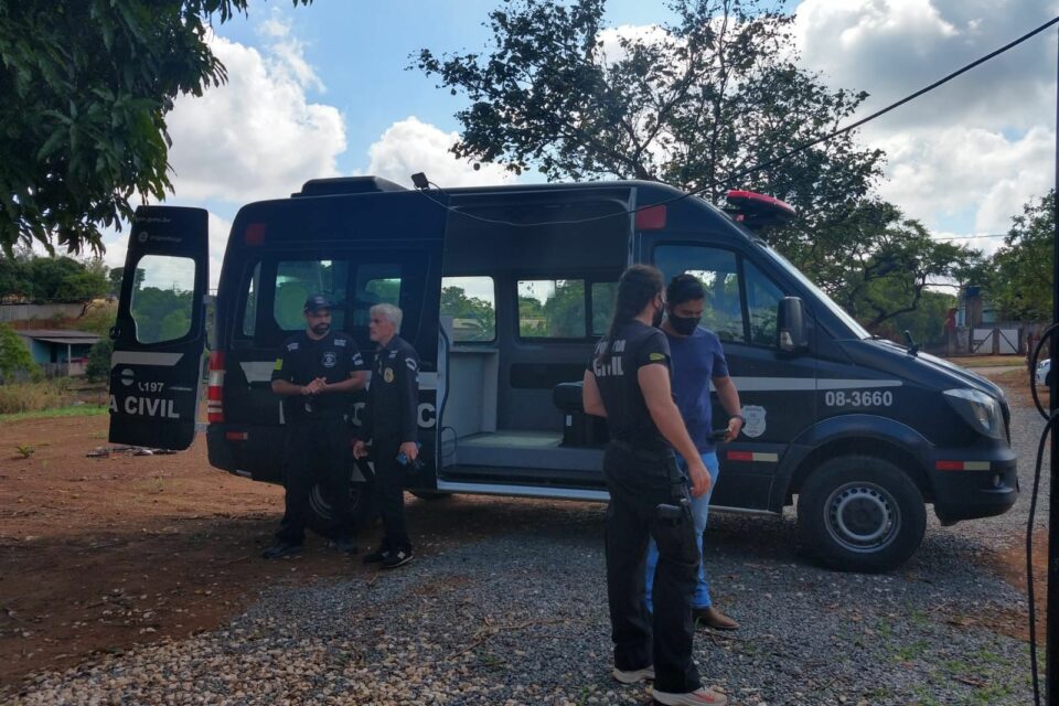 Delegado Rodrigo Arana Vargas coordenou a operação. (Foto: Divulgação/Polícia Civil)