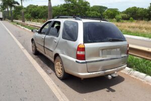 Uma mulher ficou em estado gravíssimo depois de ser atropelada na GO-060, entre Goiânia e Trindade, na manhã desta segunda-feira (25). (Foto: divulgação)