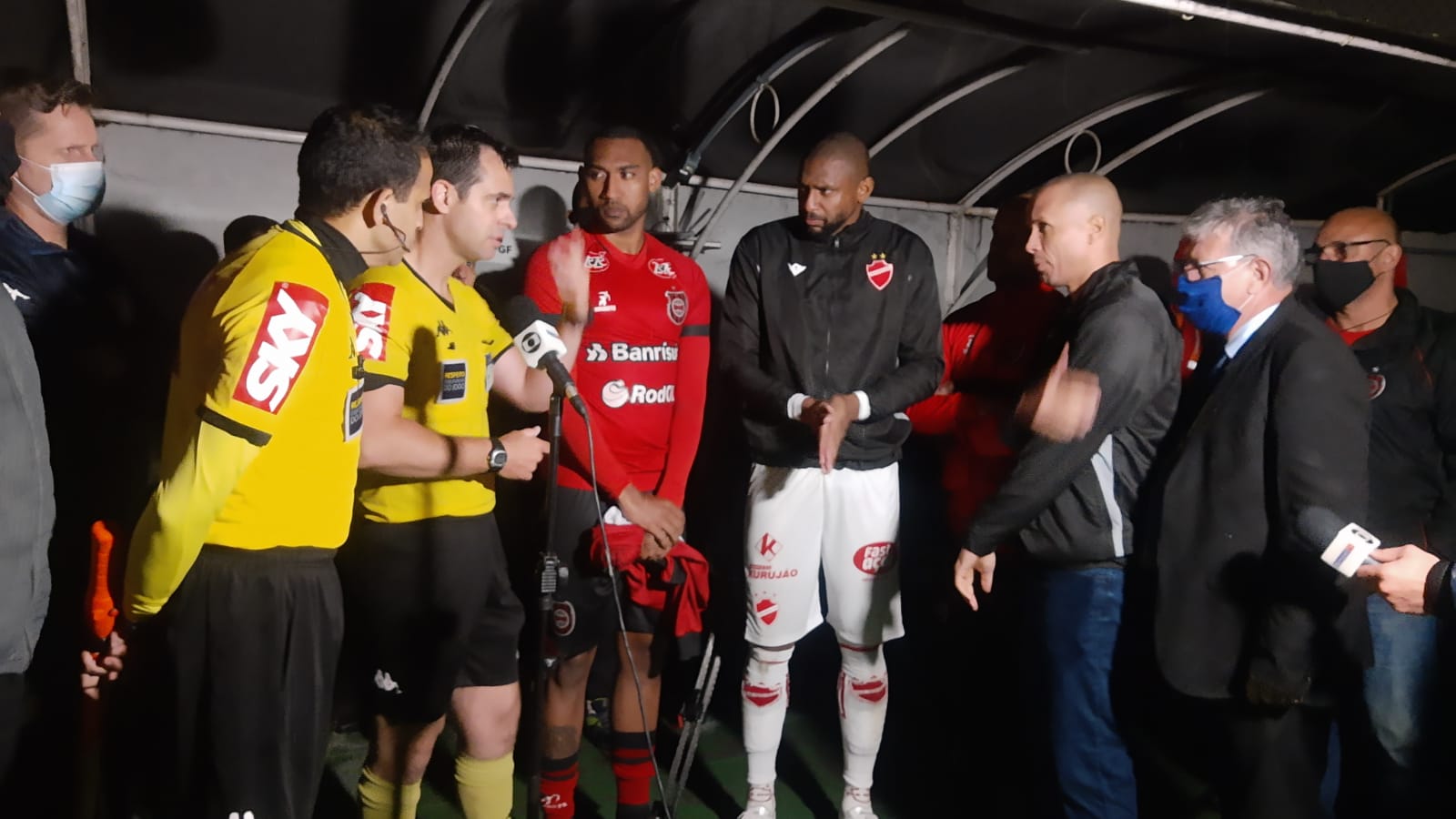 Brasil de Pelotas e Vila Nova apagão