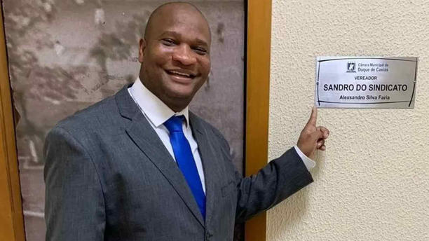 Vereador de Duque de Caxias é morto a tiros: Sandro é o terceiro este ano (Foto: Redes sociais)