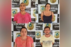 Três pessoas da mesma família são presas suspeitas de participação em assassinato de casal em Itaberaí