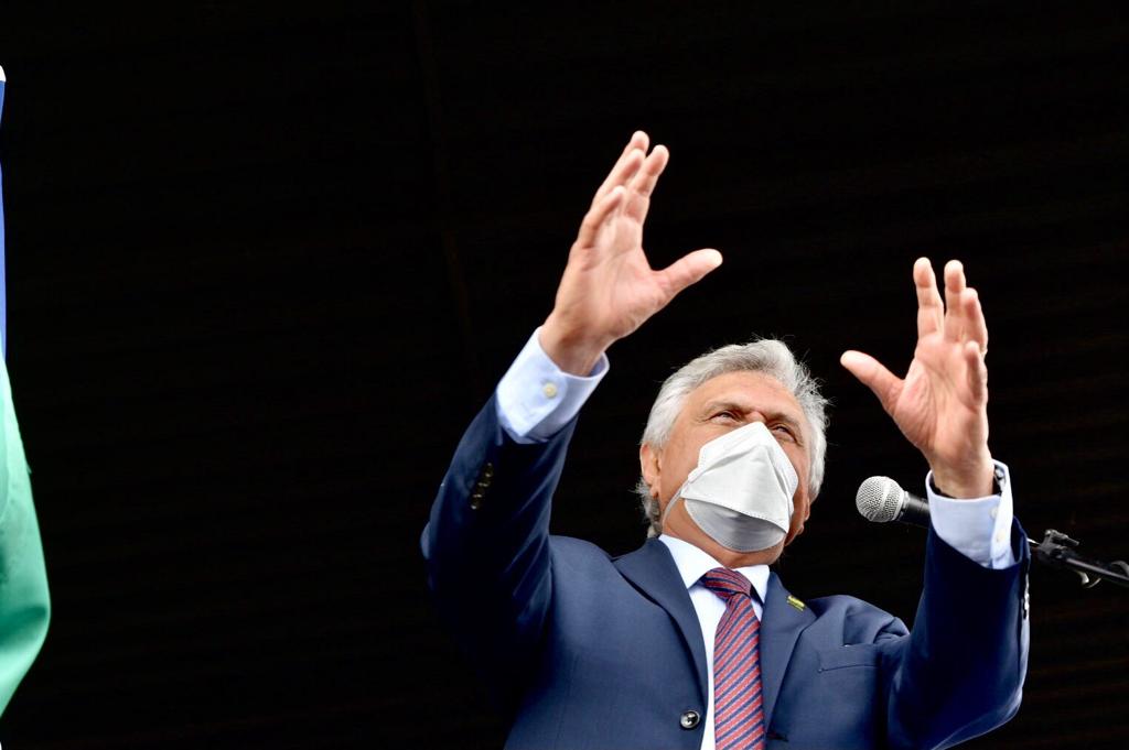 Caiado diz que vai ser candidato a governador e que disputar presidência não é prioridade (Foto: Governo de Goiás)