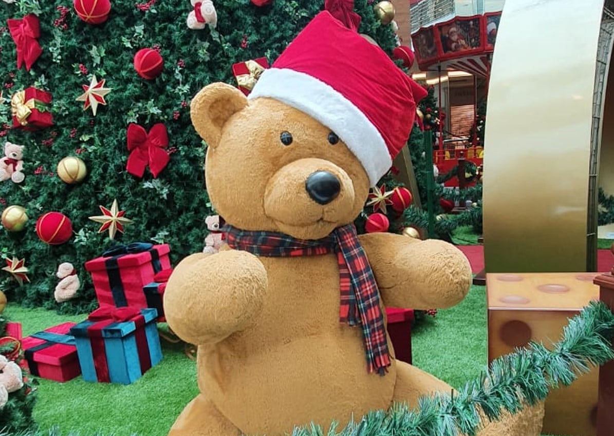 Decoração natalina em Goiânia: Shopping em Goiânia inaugura decoração de natal, com várias atrações infantis