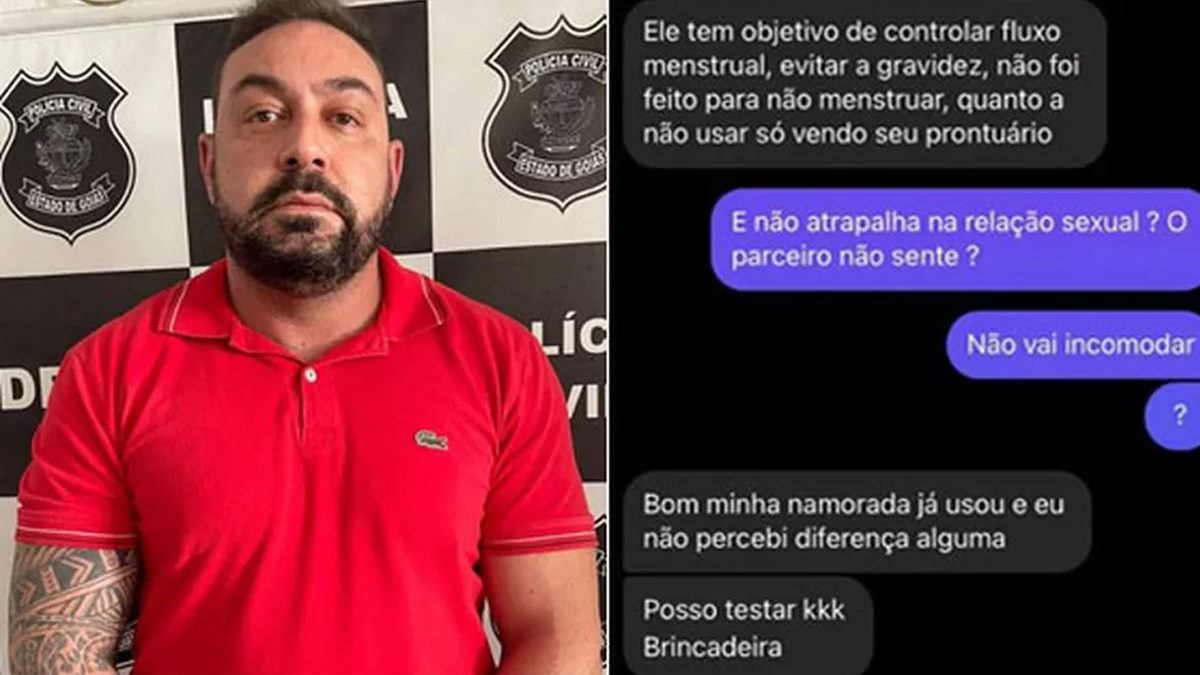 Mensagem atribuída a ginecologista preso em Anápolis faz insinuações a paciente que perguntava sobre contraceptivo