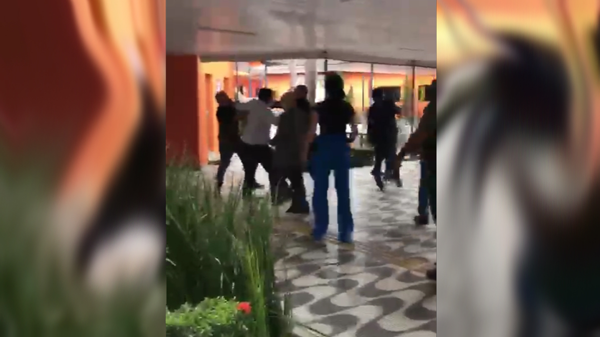 Grupo tenta agredir professor Alcides por suposto acordo de transferência entre universidades não cumprido