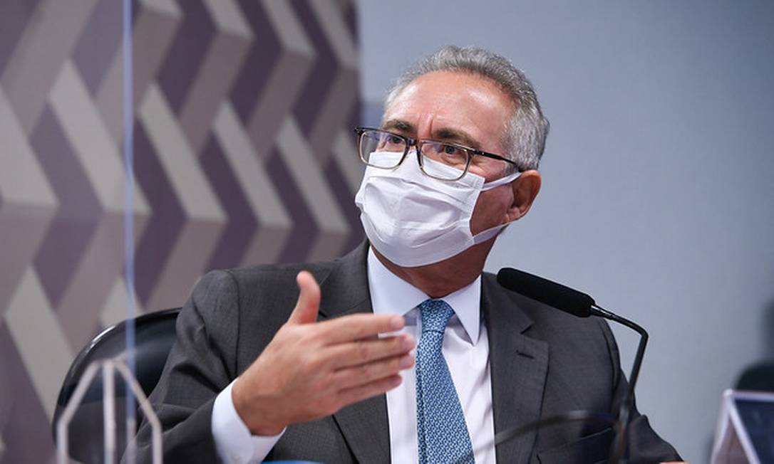 Relator da CPI da Covid, senador Renan Calheiros