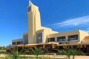 Concurso 'Goiânia em Palavras' seleciona melhor frase para homenagem ao aniversário da cidade - Fachada da Estação Ferroviária será iluminada com fotos e frases, em comemoração aos 88 anos da capita