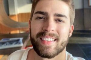 arcos Vitor Dantas Aguiar Pereira, de 22 anos, acusado de estupro de vulnerável por ter abusado de quatro crianças, entre elas, as duas irmãs Foto: Reprodução