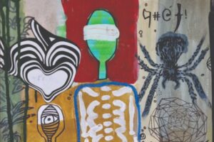 Obra da exposição "ROGO Em Obras", de Ronan Gonçalves