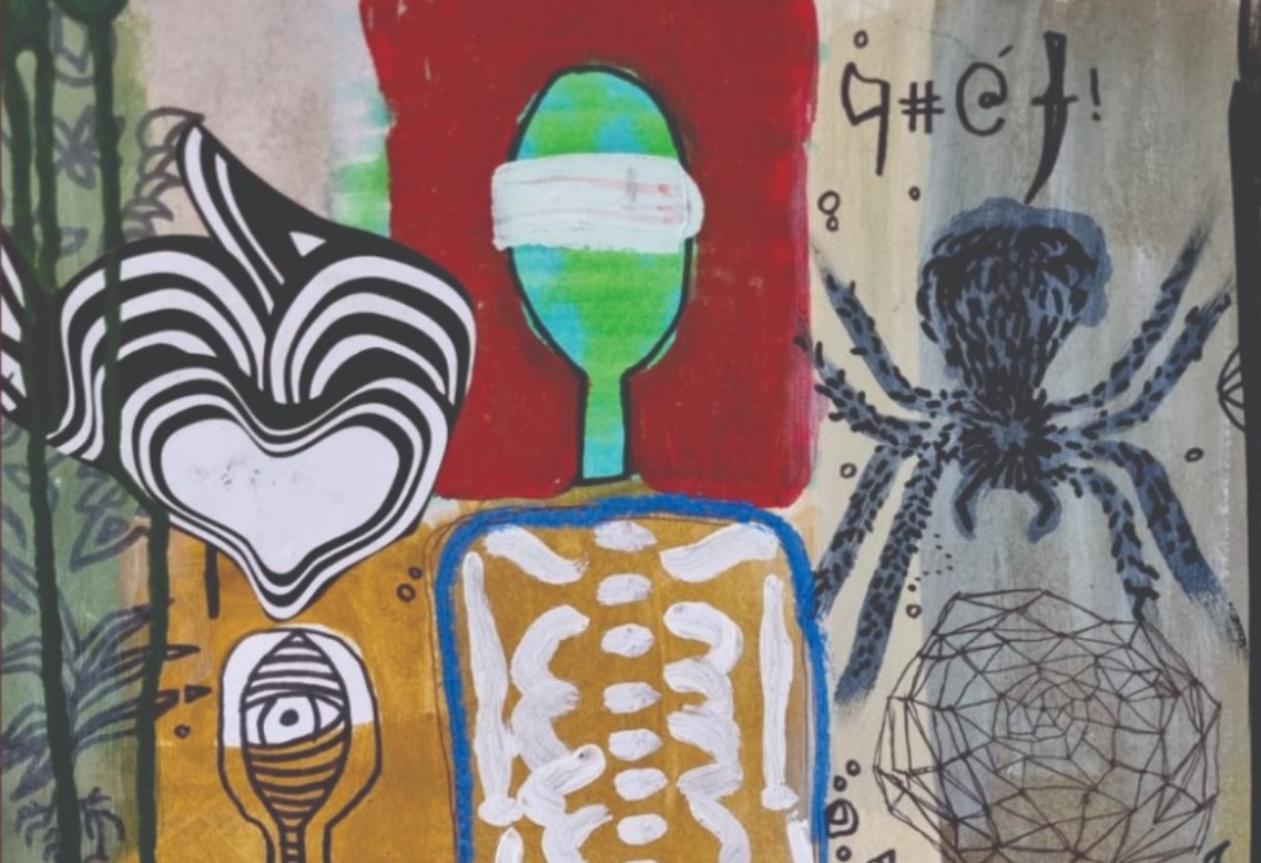 Obra da exposição "ROGO Em Obras", de Ronan Gonçalves