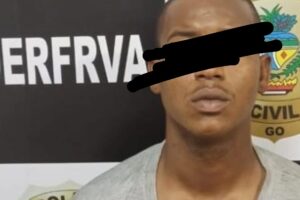 Suspeito de roubo a motorista de aplicativo em Aparecida de Goiânia