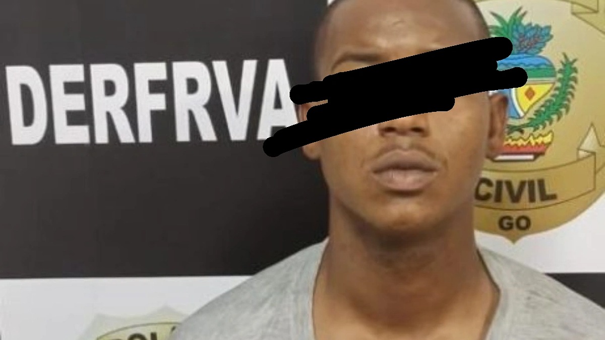 Suspeito de roubo a motorista de aplicativo em Aparecida de Goiânia