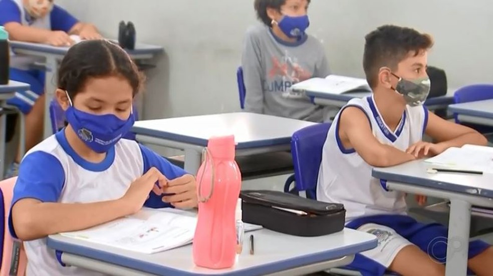 Uma menina de 10 anos decidiu aprender a Língua Brasileira de Sinais (Libras) para se comunicar com o amigo surdo. (Foto: reprodução/TV Tem)