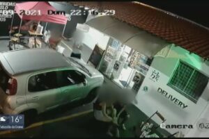 "Ele queria que a criança que estivesse na minha barriga estivesse morta". Homem agride esposa grávida e com a filha no colo, em SP: vídeo