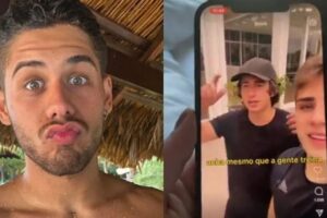 Tik Tok Gabriel Prestes e Gabriel Breier dizem que não malham "para ficar com mina feia". Zé Felipe rebate influencers do Tik Tok