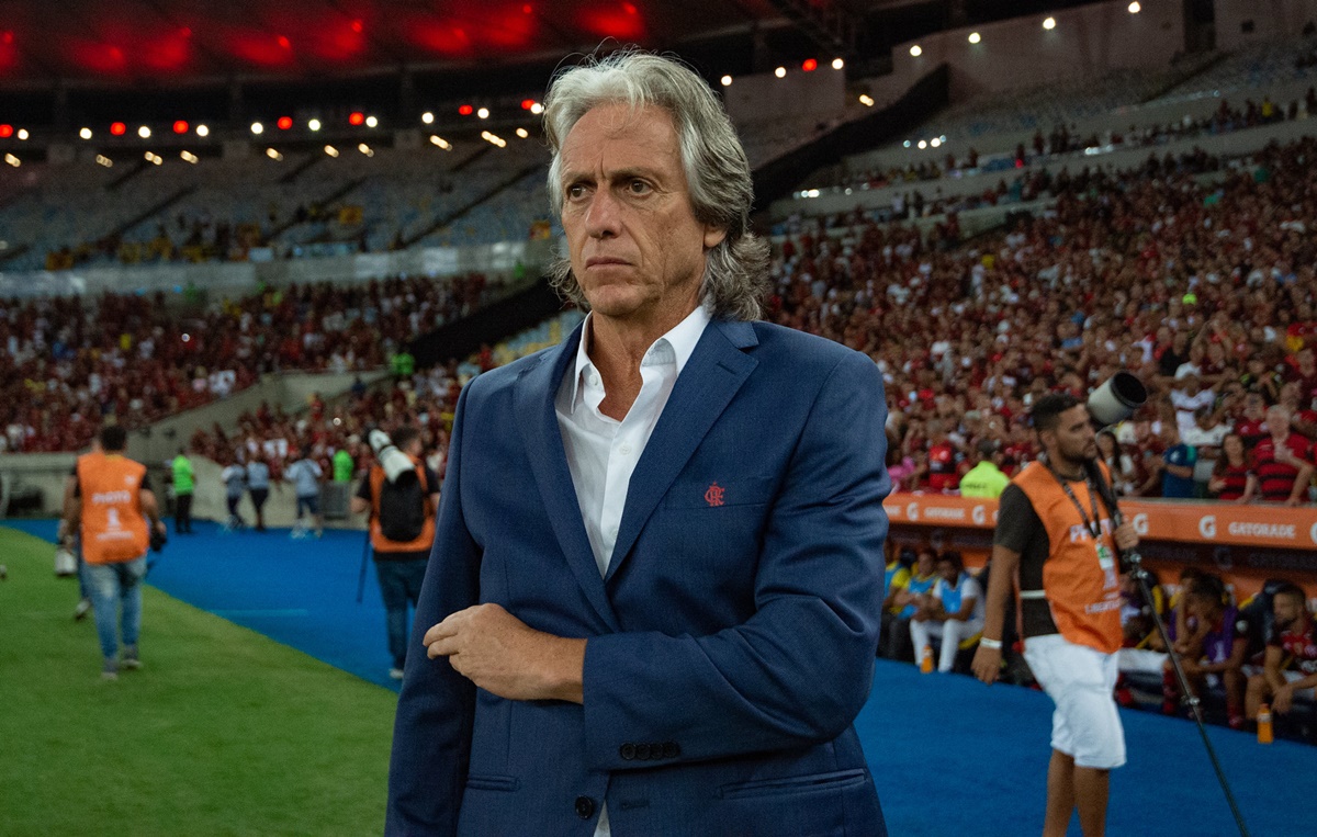 Jorge Jesus durante passagem pelo Flamengo