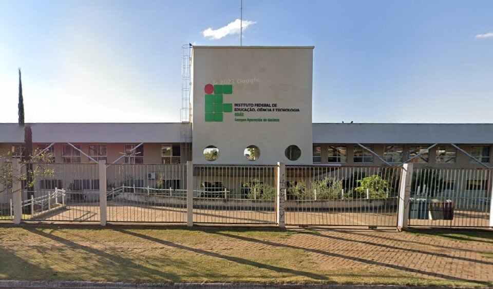 Campus do IFG de Aparecida oferta vagas para cursos técnicos integrados ao Ensino Médio (Imagem: Google Street View - Reprodução)