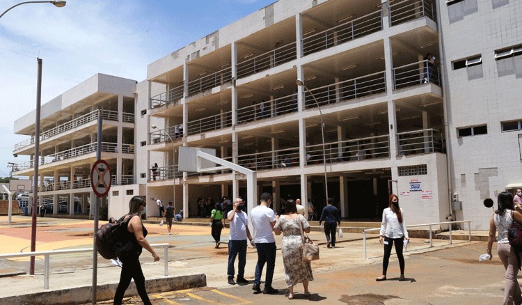 Mais de 5 mil pessoas realizaram provas do concurso de cargos titulares para cartórios, em Goiânia (Foto: Divulgação -TJGO)