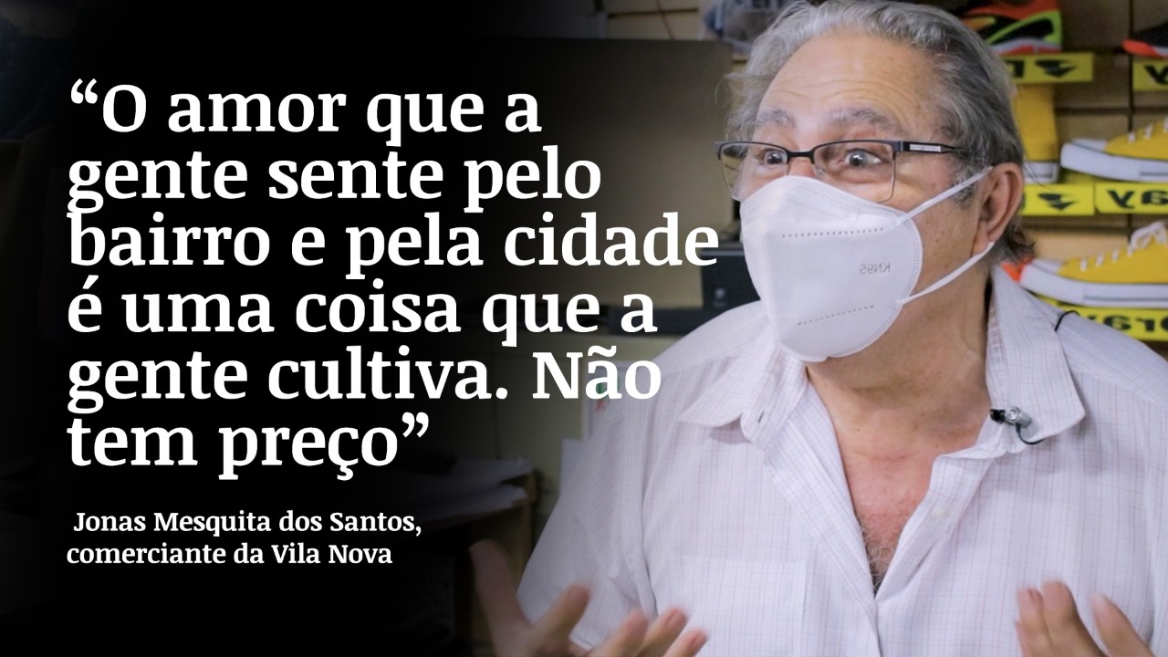 Foto de entrevistado extraída de documentário sobre o aniversário de Goiânia