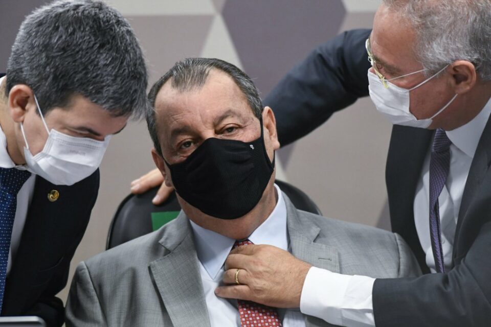 Senadores na CPI da Covid (Foto: Agência Senado)