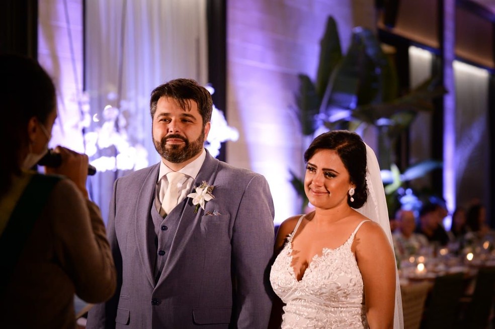 Nathália casou com Felipe Barbosa e contou o sexo do bebê que espera: um menino