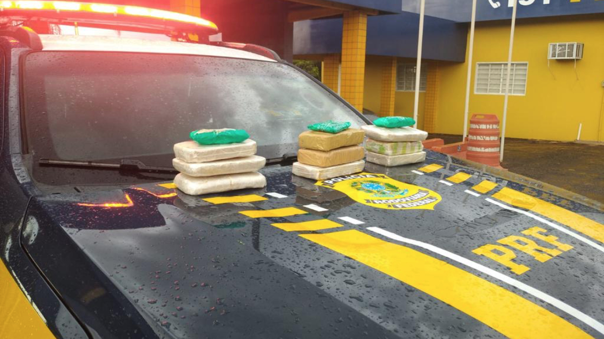 Casal suspeito de traficar cocaína avaliada em R$ 1 milhão é preso em Jataí