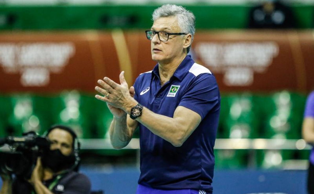 Renan Dal Zotto, técnico da seleção brasileira masculina de vôlei