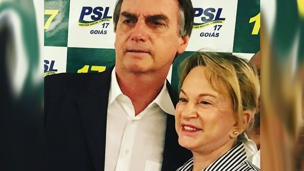 Magda Mofatto fez doação de R$ 280 mil para PL de Bolsonaro, oito vezes o seu salário (Foto: Reprodução - Facebook - 2018)