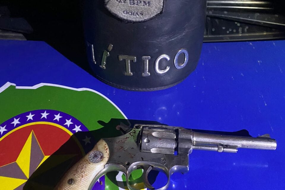 Arma apreendida durante um dos confrontos