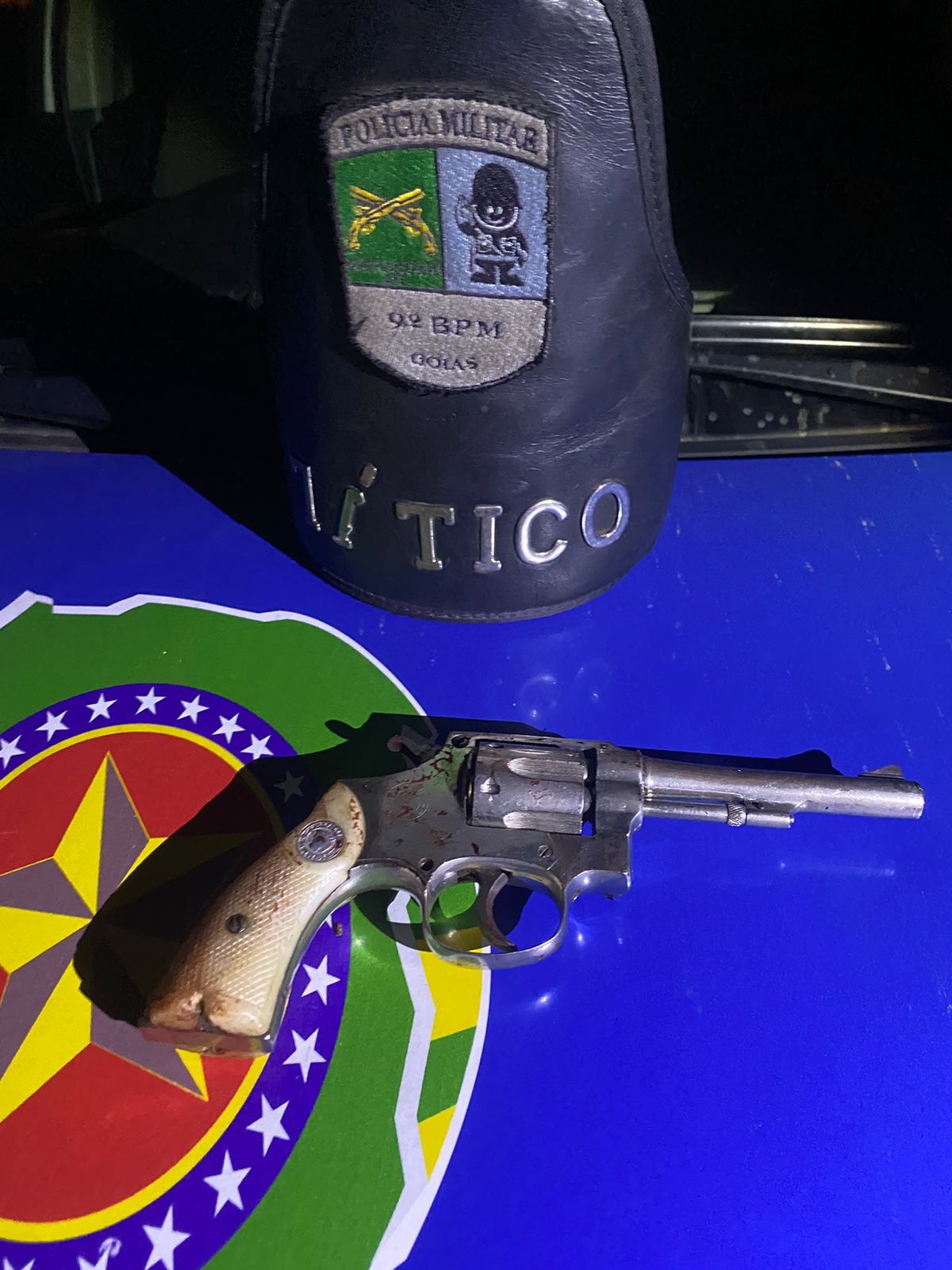 Arma apreendida durante um dos confrontos