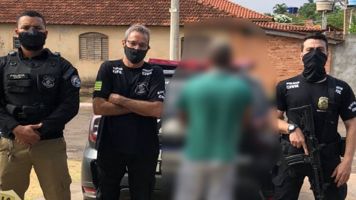 Suspeitos de homicídio são presos após usarem moto para arrastar corpo em Palestina de Goiás