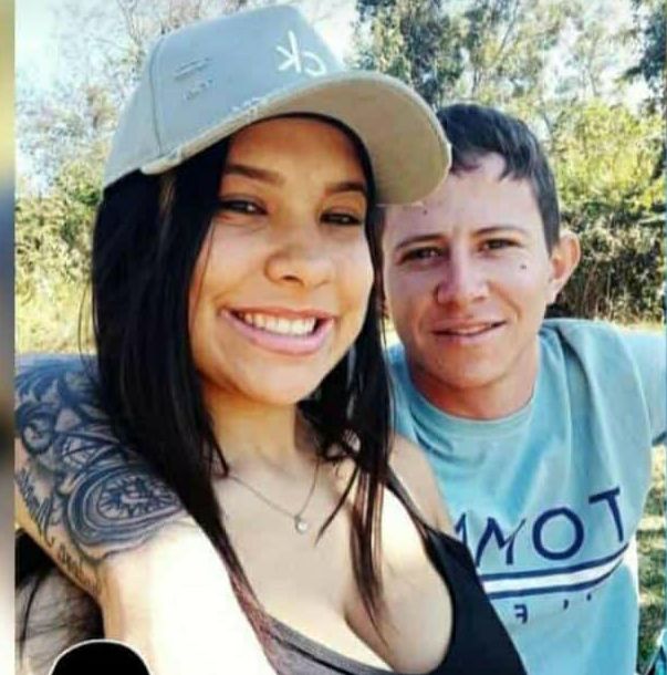 Maria Eduarda, e Daniel Ricardo não resistiram aos ferimentos (Foto: Reprodução)