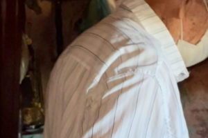 Neto é preso por agressão física e psicológica contra avós idosos, em Anápolis (Foto: Divulgação - Polícia Civil)