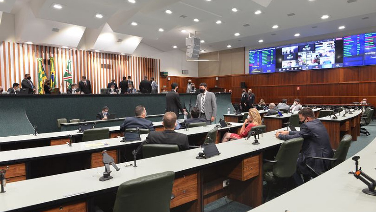 Plenário da Assembleia Legislativa de Goiás