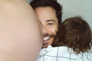 Nasce Lara, filha de Junior Lima e Mônica Benini