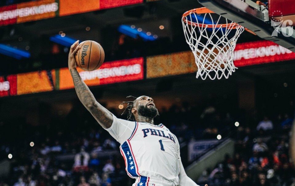 Foto: Reprodução/Twitter Philadeplhia 76ers