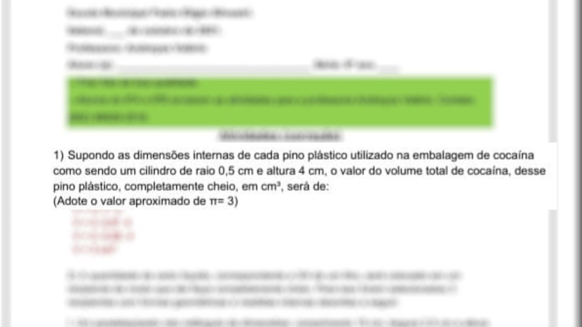 MP-GO se reúne para discutir questão envolvendo cálculo de cocaína para alunos da oitava série