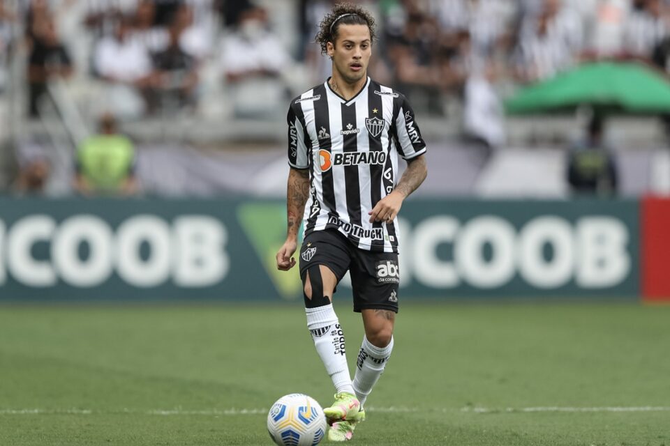 Guga em jogo pelo Atlético-MG