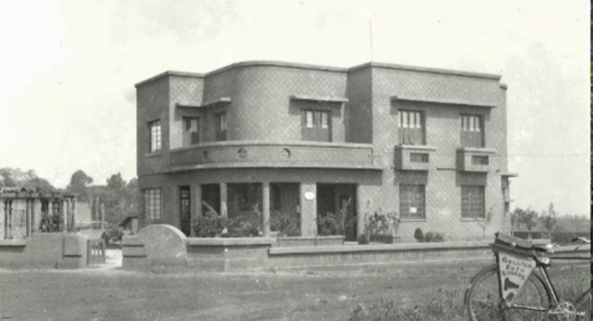 Casa de Pedro Ludovico Teixeira, no Centro de Goiânia (Foto: Hélio de Oliveira)
