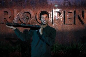 Garín, campeão da última edição do Rio Open