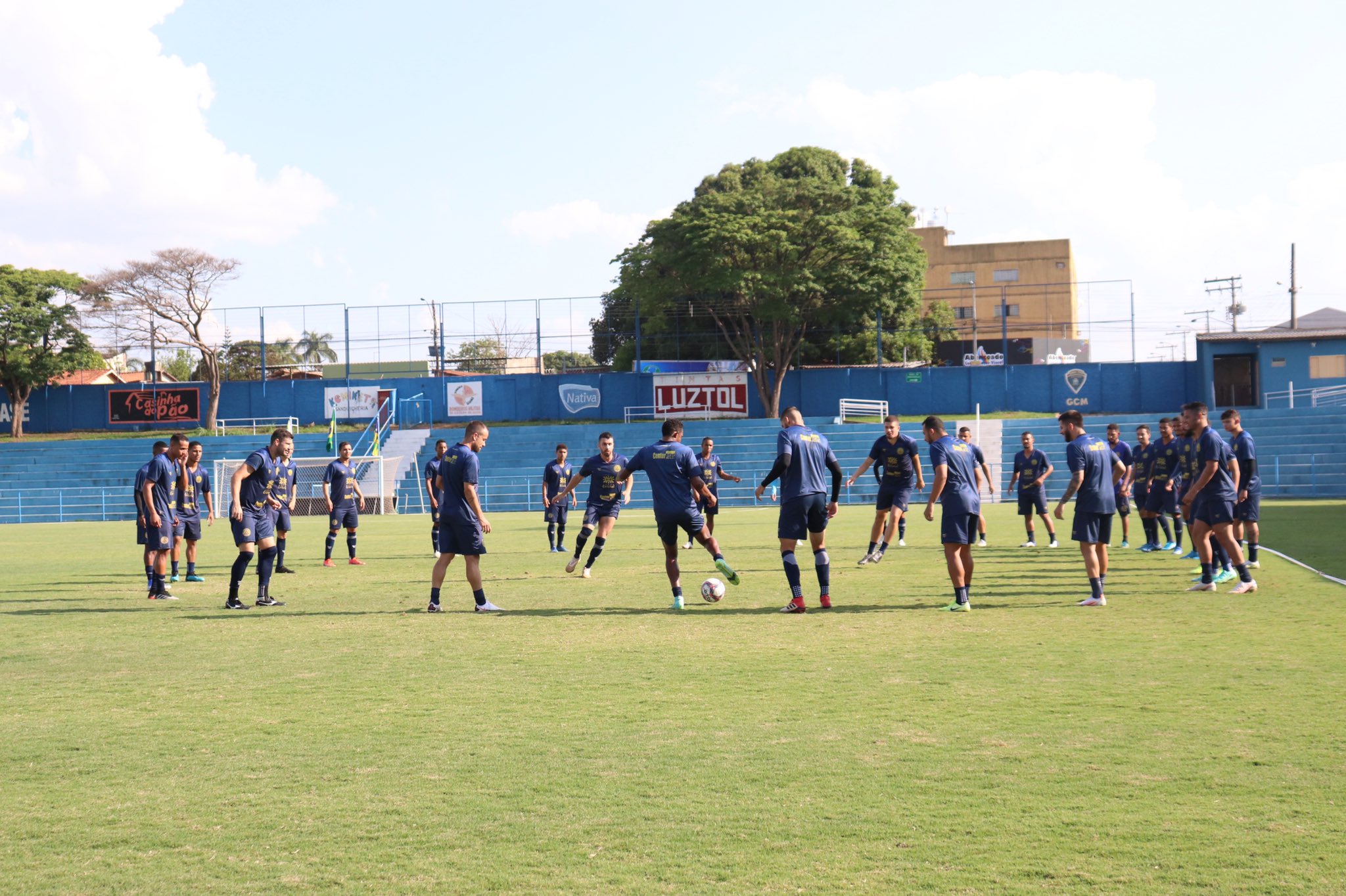 Aparecidense treino 2021