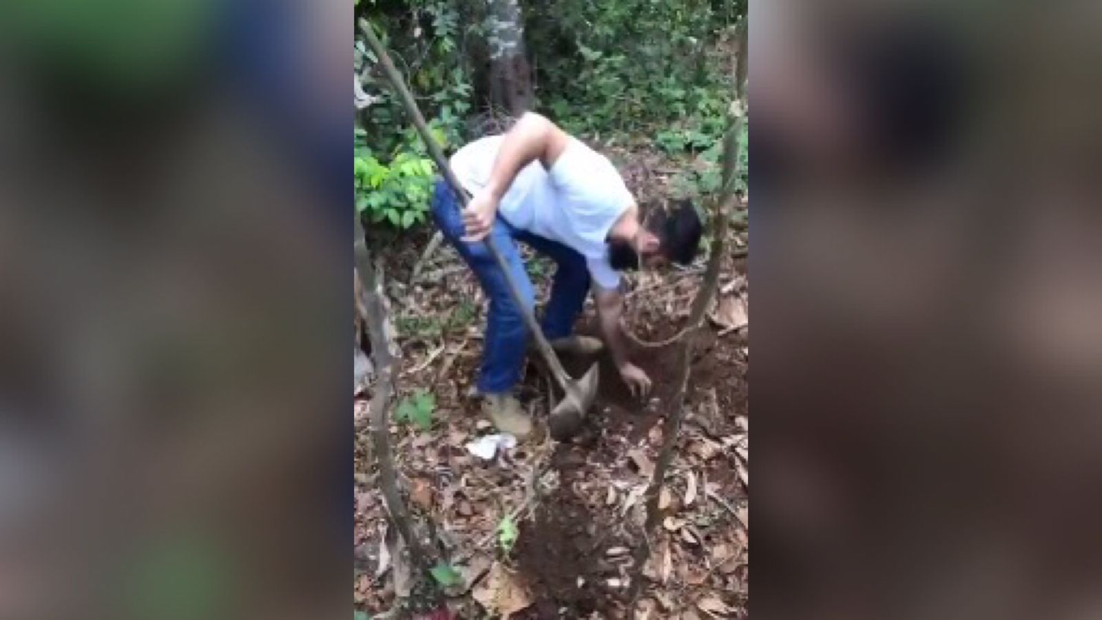 Homem é preso ao esconder drogas no quintal de casa, em Aragoiânia