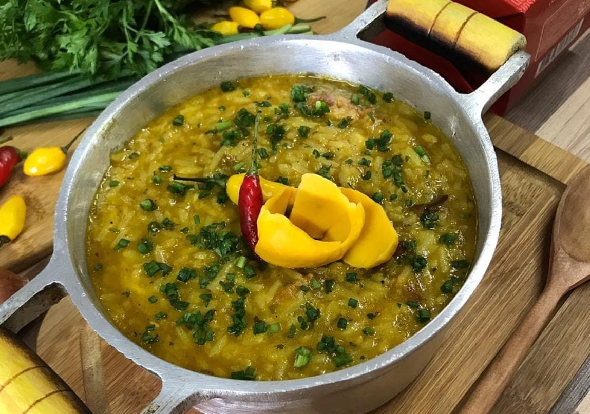 Sabor de frango com pequi