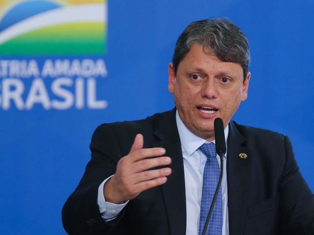 Ministério de Infraestrutura, Tarcísio de Freitas (Foto: Fabio Rodrigues Pozzebom - Agência Brasil)