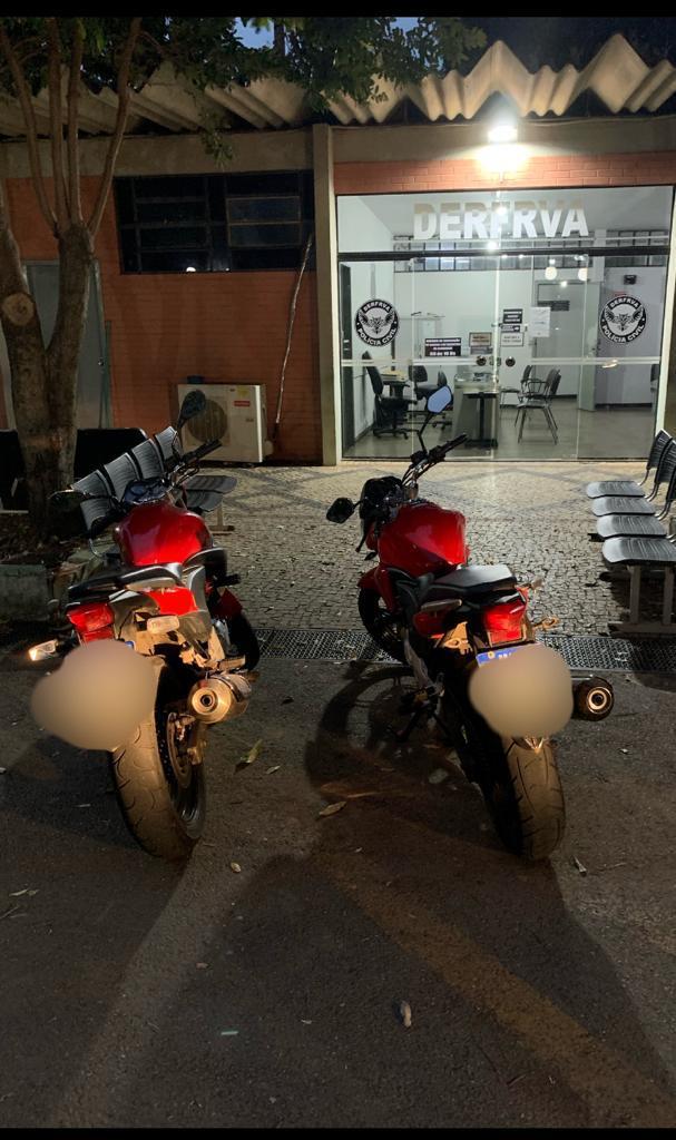 Motos furtadas após serem anunciadas para venda