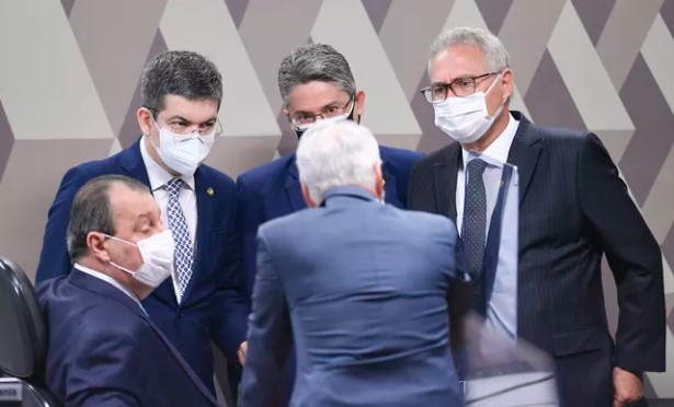 Integrantes da CPI da Covid | Edilson Rodrigues/Agência Senado
