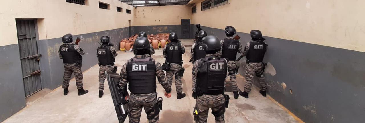 Com o objetivo de evitar fugas e dar mais segurança para detentos e servidores, a DGAP quer realizar varredura em todos os presídios de Goiás. (Foto: divulgação/DGAP)