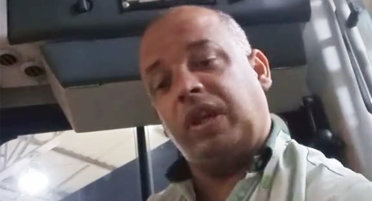 Leandro Miranda contou que foi questionado pela mulher sobre o fato de ser gay e dirigir um ônibus