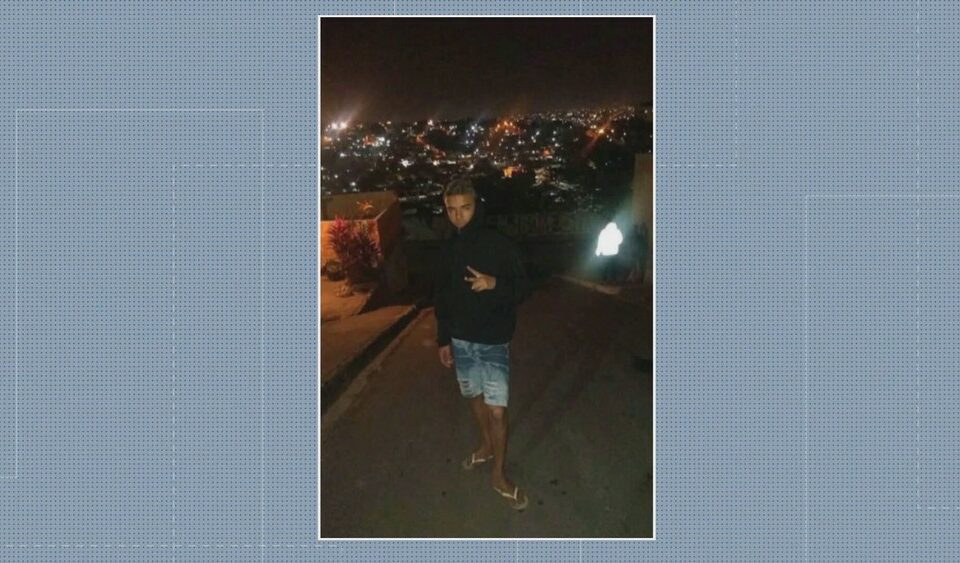 Renan Felipe Batista Nunes chegou a ser levado para o hospital, mas não resistiu aos ferimentos (Foto: Reprodução - TV Globo)